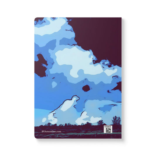 Artistic Softcover Journal: Sky Dreamscapes, Nature Inspired, Travel Diary, Gift for Writers, Creative Notepad