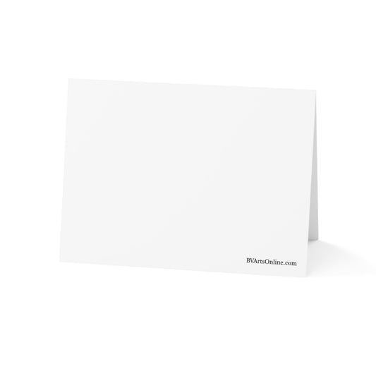 Blank Inside, Flower Greeting Card, Thoughtful Note Cards, Perfect for All Occasions