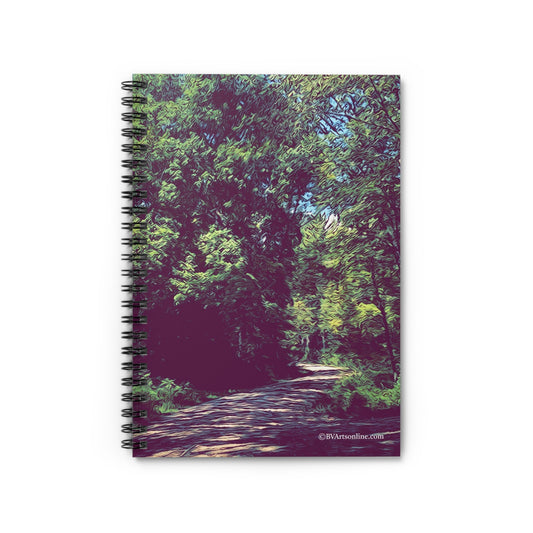Nature-Themed Spiral Notebook for Mindfulness, Journaling, Gifts for Students, Gifts for Writers, Work or School Notebook